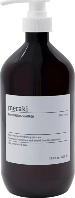 3: Moisturising shampoo by Meraki (D: 8,5 cm. x H: 24,4 cm., Sort/Hvid)