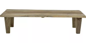 14: Riber, Sofabord, Genanvendt Træ by Bloomingville (H: 36 cm. x B: 60 cm. x L: 150 cm., Natur)