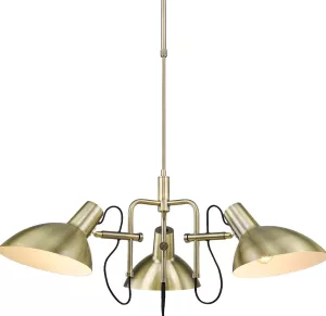 1: Metropole, Pendel lampe, E27, 40W by Halo Design (D: 73 cm. x H: 46 cm., Messing)