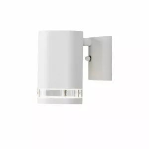 3: Modena udendørs væglampe m. slids 1 lyskilde, hvid