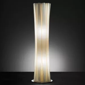 5: Slamp Bach gulvlampe, højde 116 cm, guld