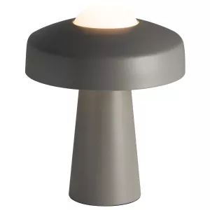 1: Time bordlampe, grå