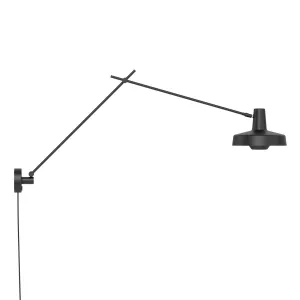 7: GRUPA Arigato væglampe 1 lyskilde 110cm Ø23cm sort