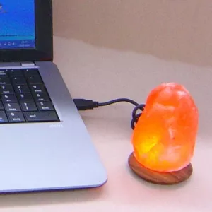 5: Compus LED-saltlampe med USB til computer & laptop