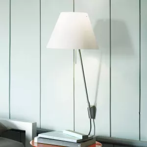 2: Luceplan Costanzina væglampe aluminium, hvid