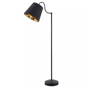 7: Lindby Christer gulvlampe, sort, 150 cm