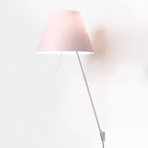 2: Luceplan Costanza væglampe D13a, alu/rosa