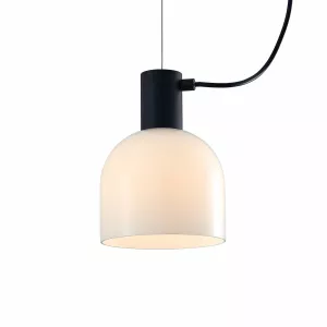 5: Lucande Serina hængelampe, 3 lyskilder, hvidt glas
