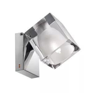 4: Fabbian Cubetto væglampe G9 krom/klar