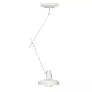 9: GRUPA Arigato loftlampe 70cm Ø23cm hvid