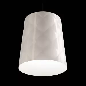 6: Kundalini New York hængelampe, Ø 33 cm, hvid