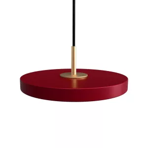 8: UMAGE Asteria MicroV2 hængelampe, dæmpes, rubinrød