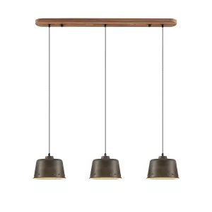 10: Lindby Rubinjo hængelampe, 3 lyskilder