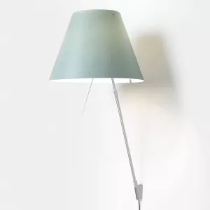 18: Luceplan Costanza væglampe D13a, alu/grøn