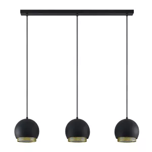 10: Lucande Sivanel hængelampe, 3 lyskilder