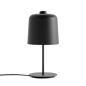 4: Luceplan Zile bordlampe, mat sort, højde 42 cm