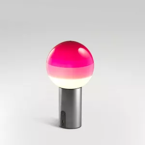 4: MARSET Dipping Light bordlampe batteri rosa/grafit