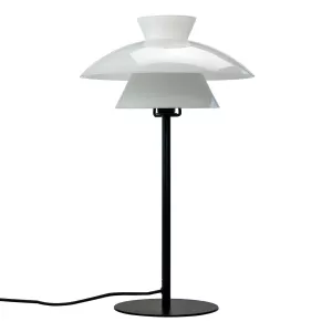 3: Dyberg Larsen Valby bordlampe, skærm tredelt
