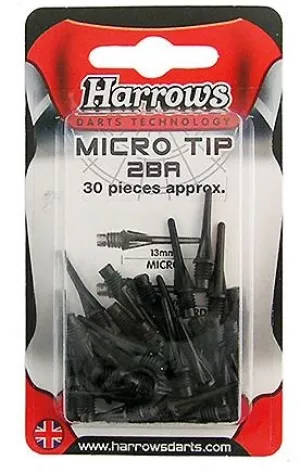 1: Harrows Softip Micro Spidser 30 stk