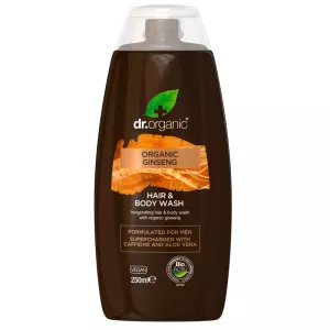 12: Dr. Organic Mens Ginseng Hair & Body Wash (250 ml)