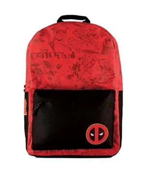 1: Deadpool rygsæk - skoletaske - Grafitti - Marvel