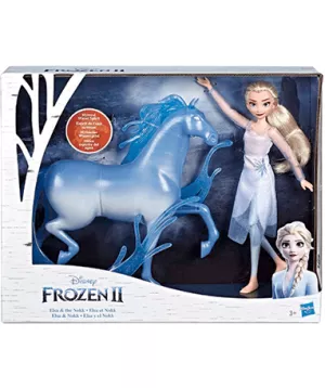 10: Elsa Frost dukke & hest - Disney Frozen 2