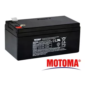9: Blybatteri 12V / 3,2Ah MOTOMA