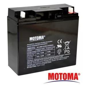 8: Blybatteri 12V / 20Ah MOTOMA