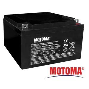 5: Blybatteri 12V / 28Ah MOTOMA