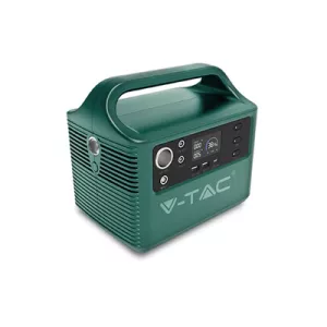 12: V-TAC Transportabel strømforsyning/Powerbank - 252Wh, 20A, 3.2 kg - Farve : Grøn