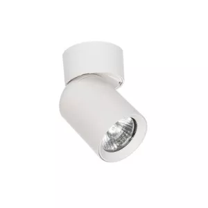 4: LED GU10 hvidt loftspot - Justerbar, til påbygning, ekskl. lyskilde