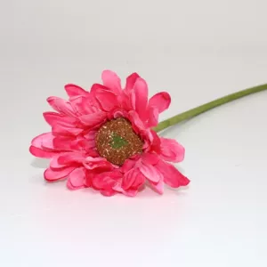 11: Kunstig Gerbera Blomst - 50 cm - Rosa