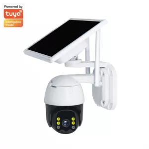 9: Tuya overvågning IP kamera med WIFI og Solceller - Kræver ingen kabel