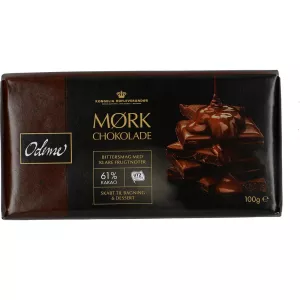12: Odense Chokoladeplade Mørk 61% 100gr