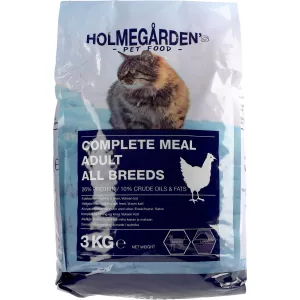 1: Holmegården Kylling & Lever Voksen Kattefoder 3 kg