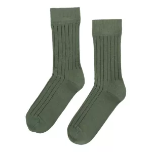 10: Socks CPH damestrømper, løvgrøn, str. 39-42