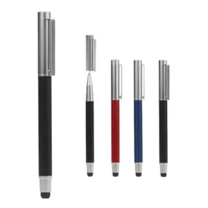 11: Kapacitiv Stilfuld Touch Pen til iPhone / iPad / Samsung - Blå