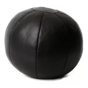 10: Ørskov Dørstopper Læder Medicinbold Sort 3kg