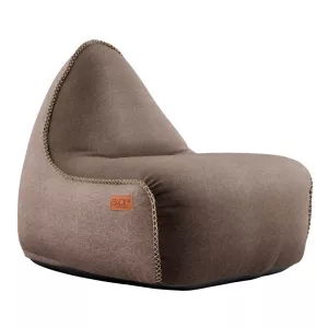 6: SACKit Canvas Lounge Chair - Brun/Sand