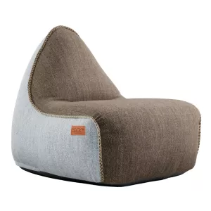 1: SACKit Cobana Lounge Chair - Brun/Hvid