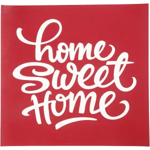 4: Screen stencil, home sweet home, 20x22 cm, 1 ark