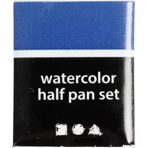 1: Art Aqua akvarelfarver, Â½-pan, str. 10x15x20 mm, mørk blå, 1 stk.