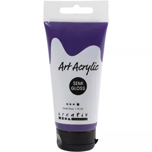 13: Pigment Art akrylmaling, dækkende, violet, 75 ml/ 1 fl.