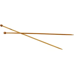 11: Strikkepinde, nr. 5, L: 35 cm, 1 par