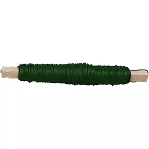 1: Vindseltråd, tykkelse 0,5 mm, grøn, 50 m/ 1 rl.
