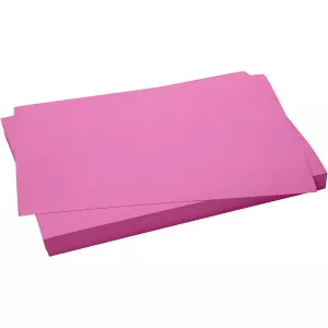 16: Karton, 50x70 cm, 270 g, lys pink, 100 ark/ 1 pk.