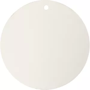 3: Platte, diam. 20 cm, tykkelse 0,5 cm, hvid, 1 stk.