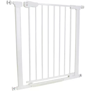 1: Safe Gate sikkerhedsgitter, H: 77 cm, hvid, 1 stk.