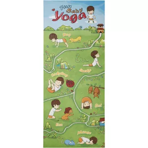 6: Yogamåtte til børn, str. 145x61x0,6 cm, 1 stk.