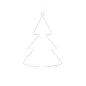12: Sirius Liva juletræ pynt - hvid/30 cm